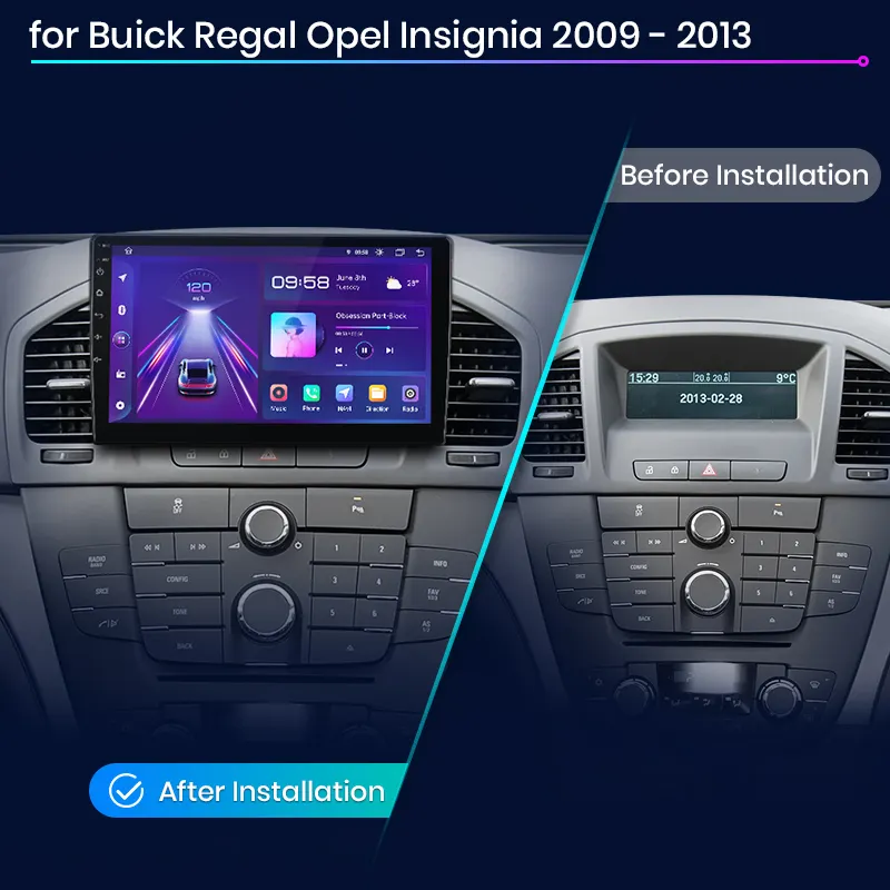 Navigatie Dedicata Opel Insignia (2008 - 2013) 9 Inch, 6Gb Ram, 128Gb stocare, Carplay [7]