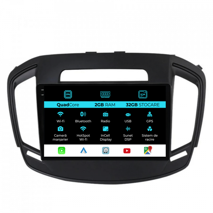 Navigatie Dedicata Opel Insignia (2013-2017), 9Inch, 2Gb Ram, 32Gb Stocare, Carplay [1]