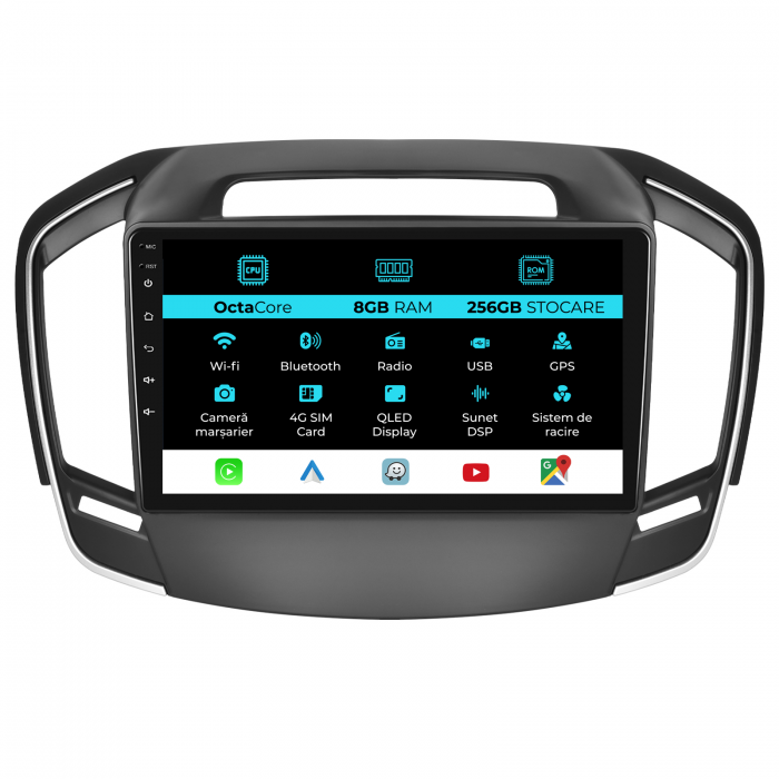 Navigatie Dedicata Opel Insignia (2013 - 2017), 9Inch, 8Gb Ram, 256Gb Stocare, Carplay [1]