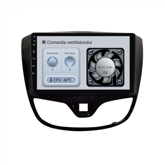 Navigatie Dedicata Opel Karl (2015 - 2019), 9Inch, 4Gb Ram, 64Gb Stocare, Carplay [6]