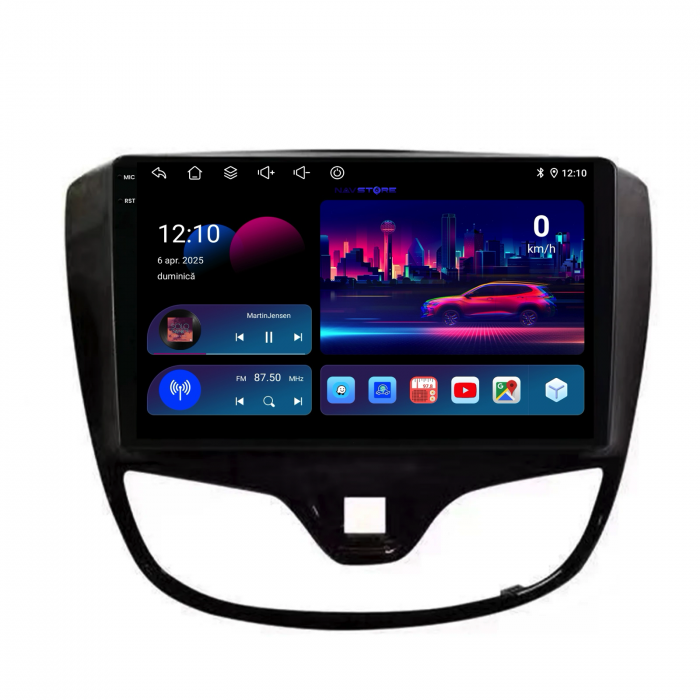 Navigatie Dedicata Opel Karl (2015-2019), 9Inch, 8Gb Ram, 256Gb Stocare, Carplay [4]