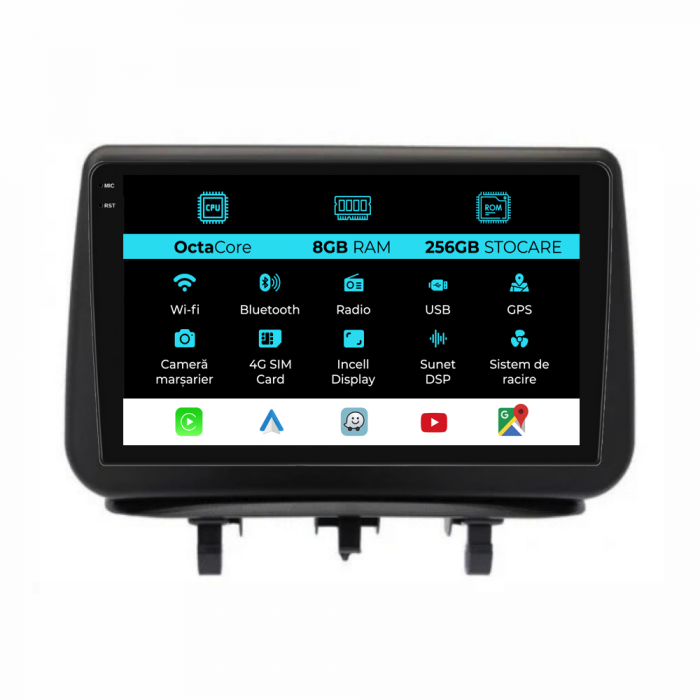 Navigatie Dedicata Opel Meriva (2010-2017), 9Inch, 8Gb Ram, 256Gb Stocare, Carplay [1]