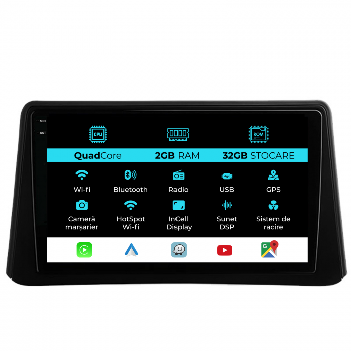 Navigatie Dedicata Opel Mokka (2012 - 2016), 9 Inch, 2Gb Ram, 32Gb stocare, Carplay [1]