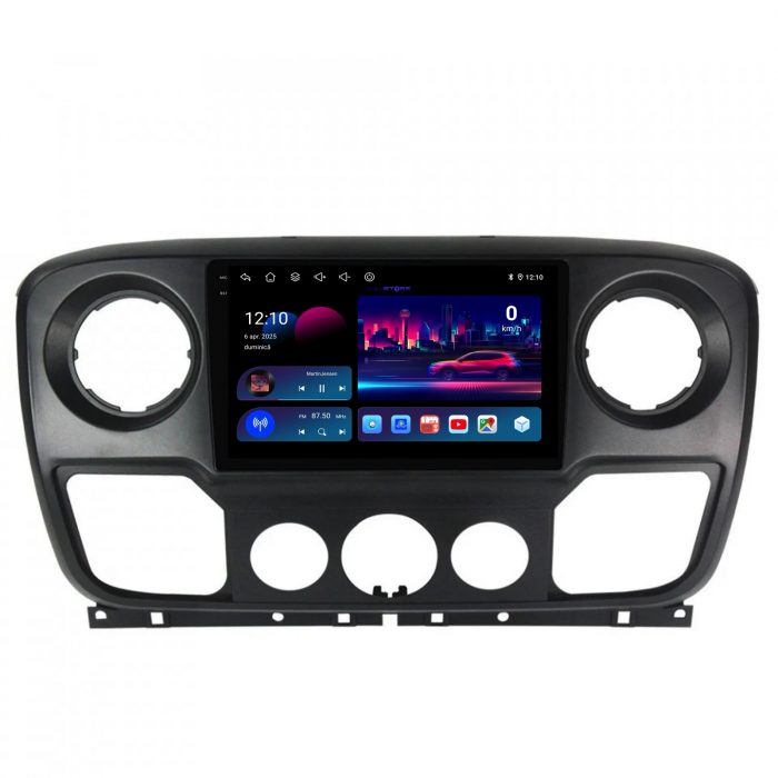 Navigatie Dedicata Opel Movano/Renault Master/Nissan NV400 (2010-2020), 10Inch, 6Gb Ram, 128Gb Stocare, Carplay [4]