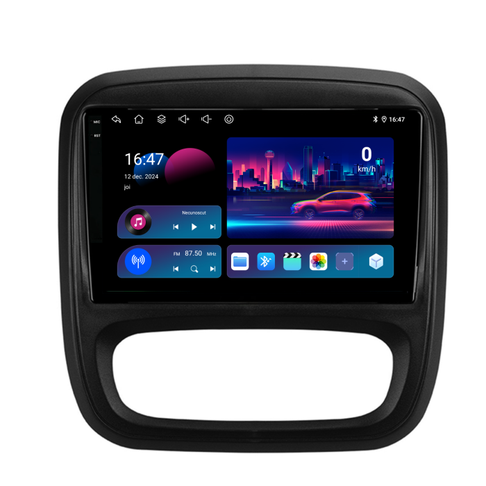 Navigatie Dedicata Opel Vivaro/Renault Trafic/Fiat Talento (2014 - 2018), 9 Inch, 2Gb Ram, 32Gb stocare, Carplay [4]