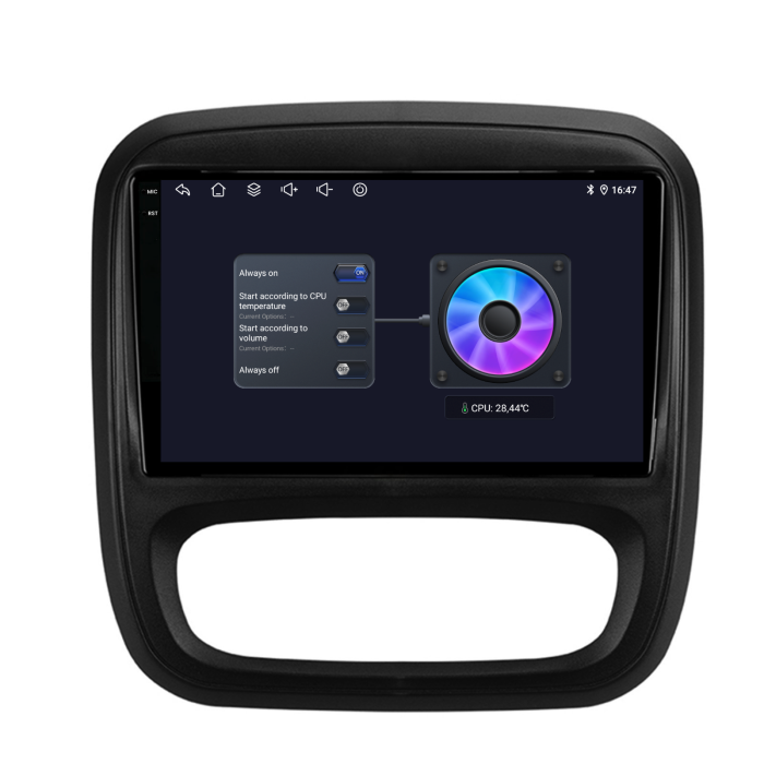 Navigatie Dedicata Opel Vivaro/Renault Trafic/Fiat Talento (2014 - 2018), 9 Inch, 4Gb Ram, 64Gb stocare, Carplay [8]