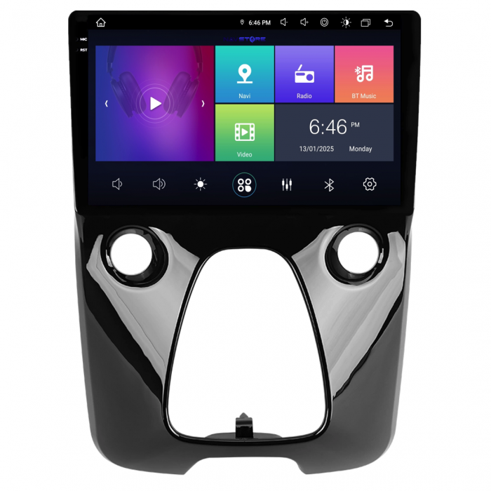 Navigatie Dedicata Peugeot 10/Citroen C1/Toyota Aygo (2014 - 2022), 9Inch, 8Gb Ram, 256Gb Stocare, Carplay [7]