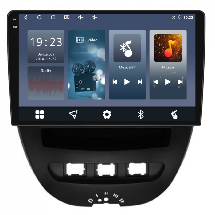 Navigatie Dedicata Peugeot 107 (2005 - 2015), 10 Inch, 2Gb Ram, 32Gb Stocare, Android Auto, Carplay [7]
