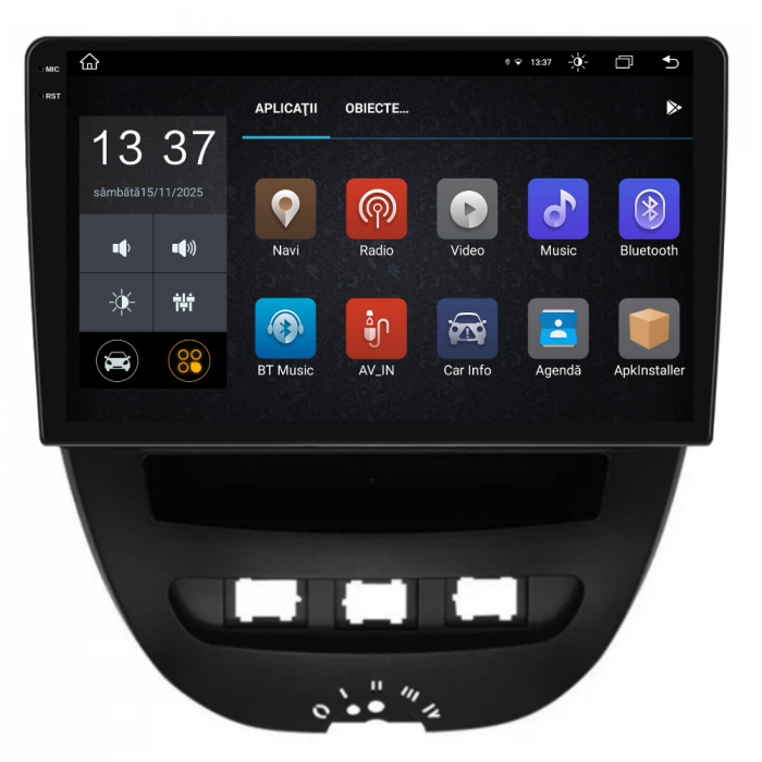 Navigatie Dedicata Peugeot 107/Citroen C1/Toyota Aygo (2005 - 2015),10Inch, 8Gb Ram, 256Gb Stocare, Carplay [5]