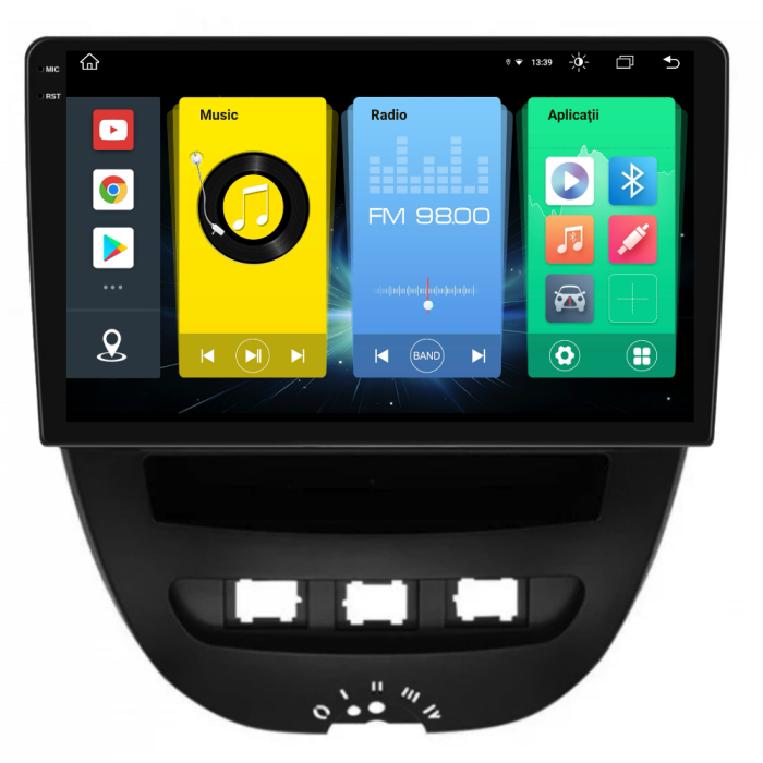 Navigatie Dedicata Peugeot 107/Citroen C1/Toyota Aygo (2005-2015),2K, 4Gb Ram, 64Gb Stocare, Carplay [7]