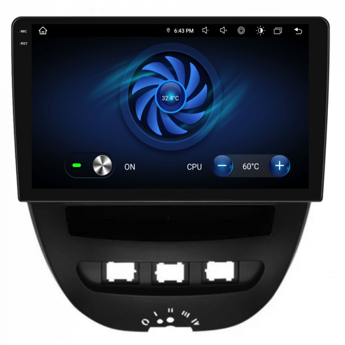 Navigatie Dedicata Peugeot 107/Citroen C1/Toyota Aygo (2005 - 2015),QuadCore, 10Inch, 4Gb Ram, 64Gb Stocare, Carplay [7]