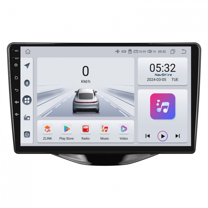 Navigatie Dedicata Peugeot 107/Citroen C1/Toyota Aygo (2014 - 2022), 9Inch, 4Gb Ram, 64Gb Stocare, Bluetooth, WiFi, Carplay [1]