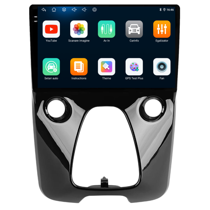 Navigatie Dedicata Citroen C1 (2014 - 2022), 9 Inch, 4Gb Ram, 64Gb Stocare, Android Auto, Carplay [6]