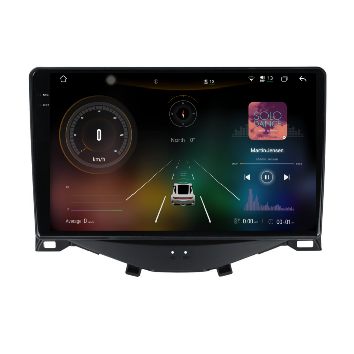 Navigatie Dedicata Peugeot 108/Citroen C1/Toyota Aygo (2014 - 2022), 2K, 12Gb Ram, 256Gb Stocare, Carplay [2]