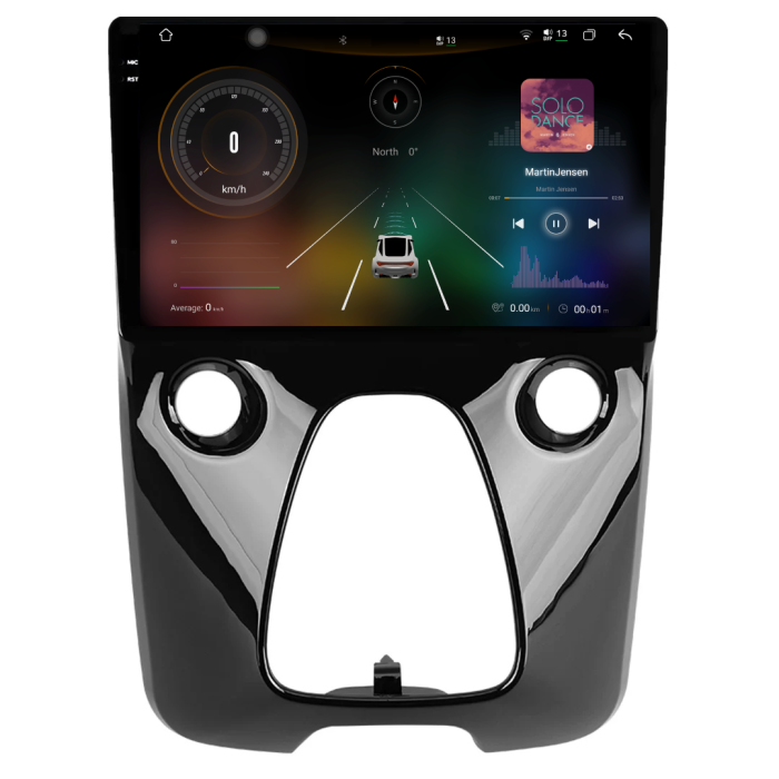 Navigatie Dedicata Peugeot 108/Citroen C1/Toyota Aygo (2014-2022), 2K, 12Gb Ram, 256Gb Stocare, Carplay [2]