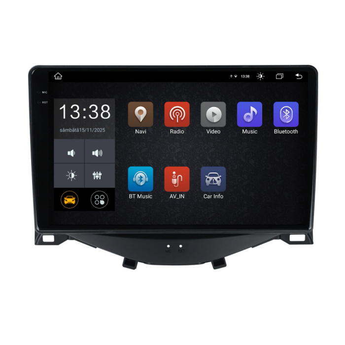 Navigatie Dedicata Peugeot 108/Citroen C1/Toyota Aygo (2014 - 2022), 2K, 4Gb Ram, 64Gb Stocare, Carplay [4]