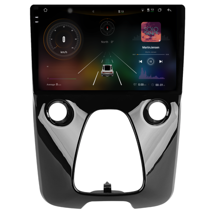 Navigatie Dedicata Peugeot 108/Citroen C1/Toyota Aygo (2014-2022), 2K, 12Gb Ram, 256Gb Stocare, Carplay [2]