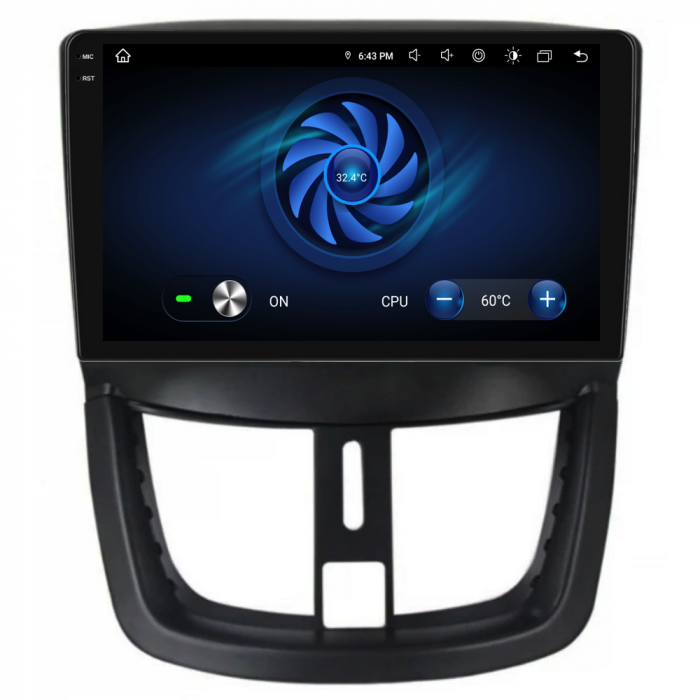 Navigatie Dedicata Peugeot 207 (2006-2015), 9Inch, 4Gb Ram, 64Gb Stocare, Carplay [8]