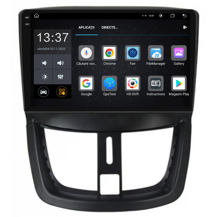 Navigatie Dedicata Peugeot 207 (2006-2015), 9Inch, 8Gb Ram, 256Gb Stocare, Carplay [6]