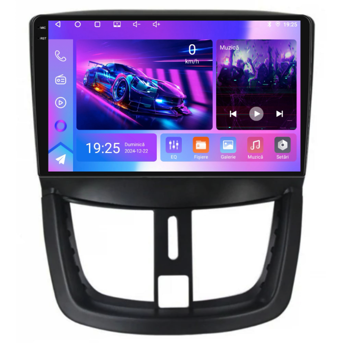 Navigatie Dedicata Peugeot 207 (2006-2015),QuadCore, 9Inch, 4Gb Ram, 64Gb Stocare, Carplay [8]