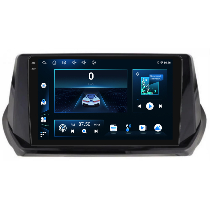 Navigatie Dedicata Peugeot 208 (2019-2024), 9Inch, 2Gb Ram, 32Gb Stocare, Carplay [5]
