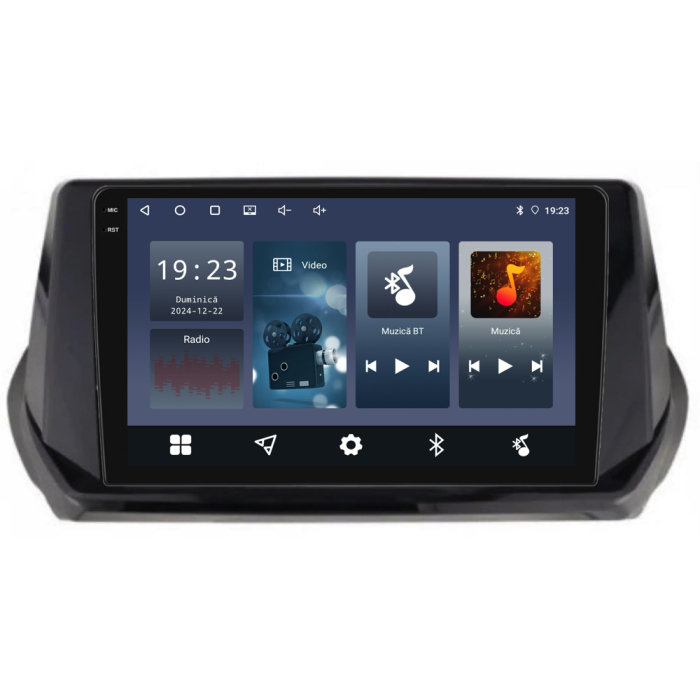 Navigatie Dedicata Peugeot 208 (2019-2024), 9Inch, 2Gb Ram, 32Gb Stocare, Carplay [8]