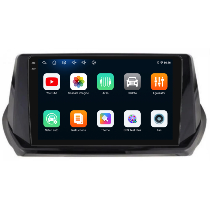 Navigatie Dedicata Peugeot 208 (2019-2024),QuadCore, 9Inch, 4Gb Ram, 64Gb Stocare, Carplay [6]