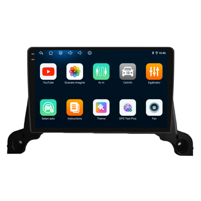 Navigatie Dedicata Peugeot 3008/5008 (2016-2021), 9Inch, 6Gb Ram, 128Gb Stocare, Carplay [6]
