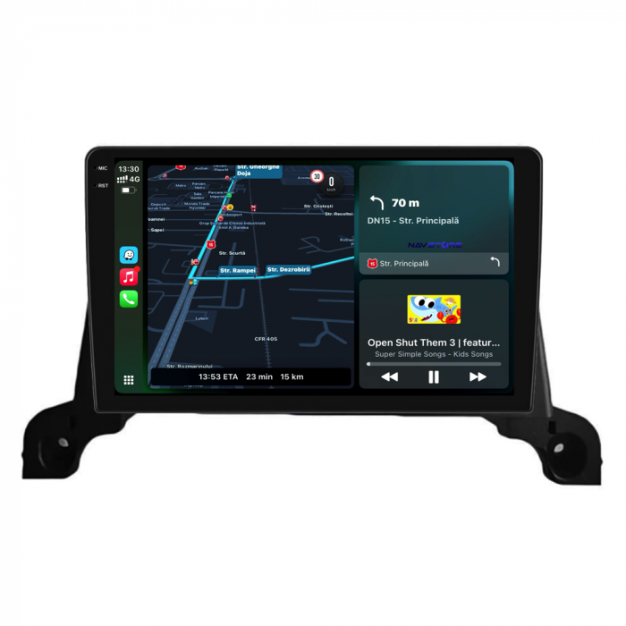 Navigatie Dedicata Peugeot 3008/5008 (2016-2021),QuadCore, 9Inch, 4Gb Ram, 64Gb Stocare, Carplay [2]