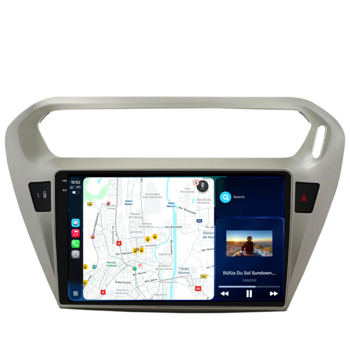 Navigatie Dedicata Peugeot 301 (2013-2018), 2K, 12Gb Ram, 256Gb Stocare, Carplay [4]