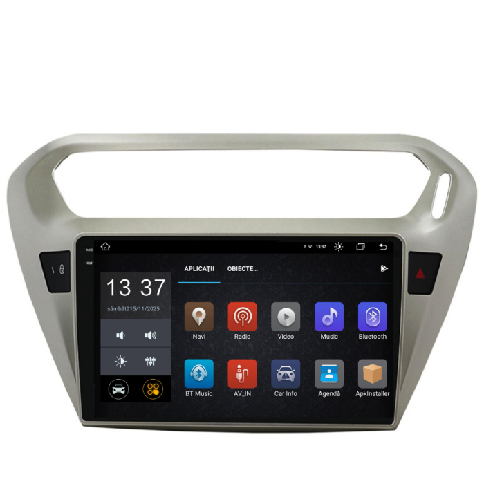 Navigatie Dedicata Peugeot 301 (2013-2018), 2K, 8Gb Ram, 256Gb Stocare, Carplay [5]