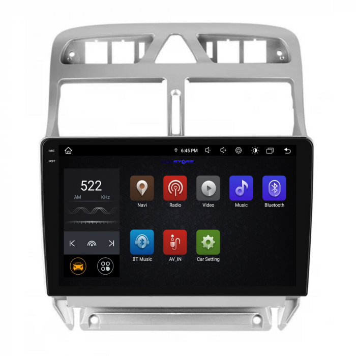 Navigatie Dedicata Peugeot 307 (2000-2013), 9Inch, 8Gb Ram, 256Gb Stocare, Carplay [6]