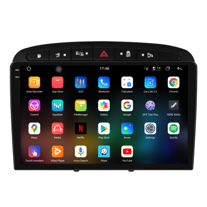 Navigatie Dedicata Peugeot 308/408 (2008-2013), 2K, 12Gb Ram, 256Gb Stocare, Carplay [3]