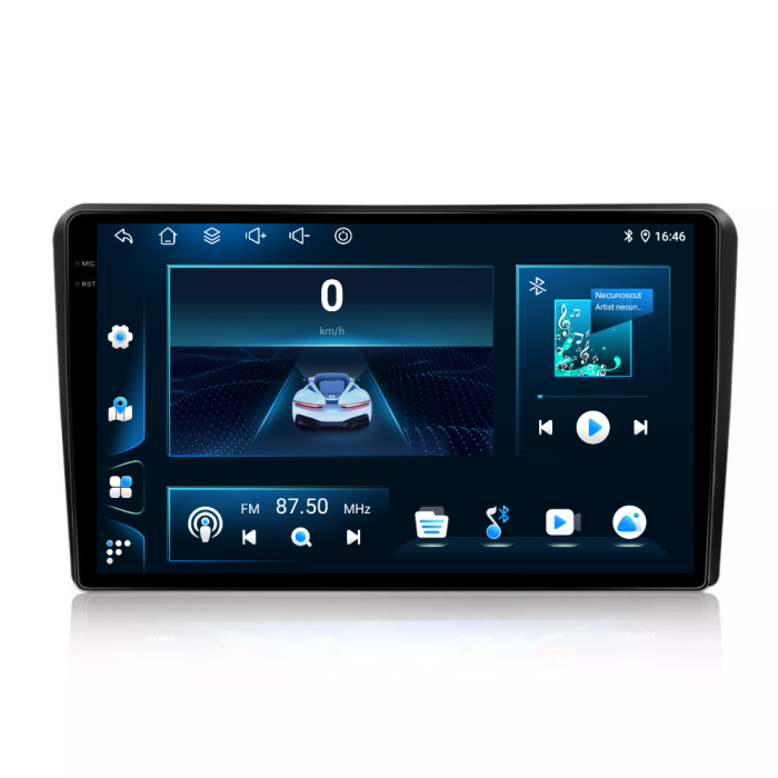 Navigatie Dedicata Peugeot 407 (2004 - 2011), 9Inch, 4Gb Ram, 64Gb Stocare, Carplay [7]