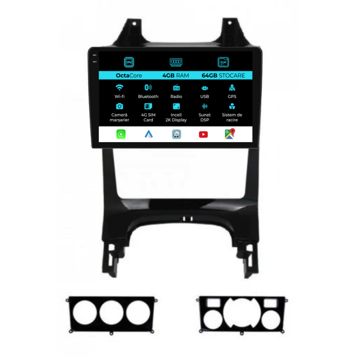 Navigatie Dedicata Peugeot 5008/3008 (2009-2016), 2K, 4Gb Ram, 64Gb Stocare, Carplay [1]