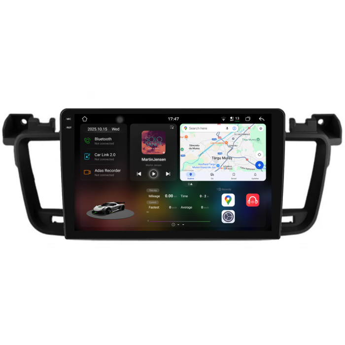 Navigatie Dedicata Peugeot 508 (2010-2018), 2K, 12Gb Ram, 256Gb Stocare, Carplay [1]
