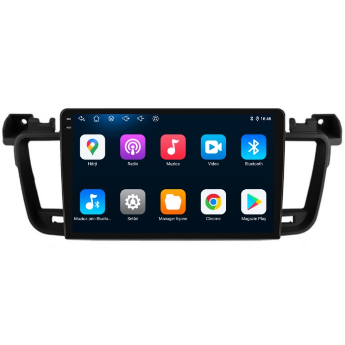 Navigatie Dedicata Peugeot 508 (2010-2018), 9Inch, 2Gb Ram, 32Gb Stocare, Carplay [5]