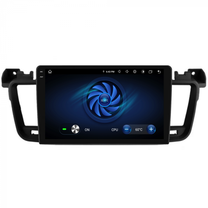 Navigatie Dedicata Peugeot 508 (2010-2018), 9Inch, 6Gb Ram, 128Gb Stocare, Carplay [7]