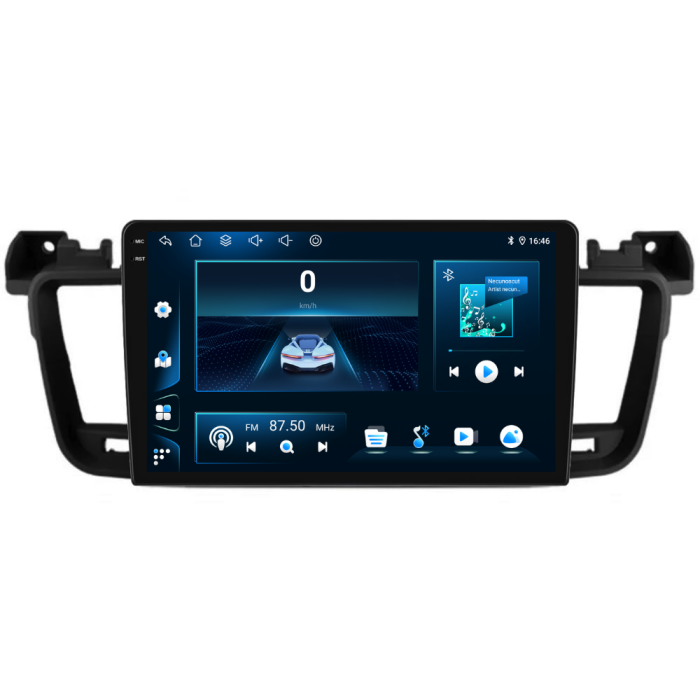 Navigatie Dedicata Peugeot 508 (2010-2018), 9Inch, 6Gb Ram, 128Gb Stocare, Carplay [7]
