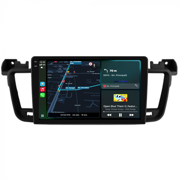 Navigatie Dedicata Peugeot 508 (2010-2018), 9Inch, 8Gb Ram, 256Gb Stocare, Carplay [2]