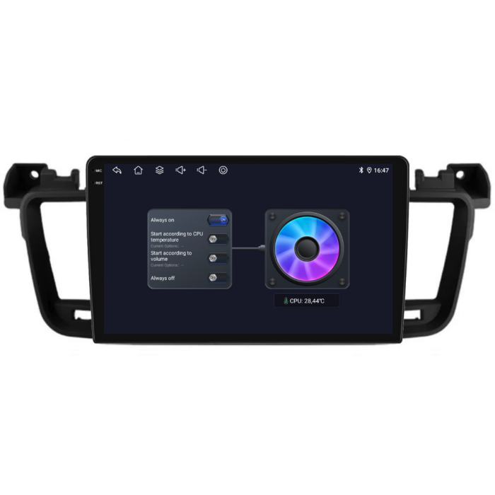 Navigatie Dedicata Peugeot 508 (2010-2018),QuadCore, 9Inch, 4Gb Ram, 64Gb Stocare, Carplay [9]