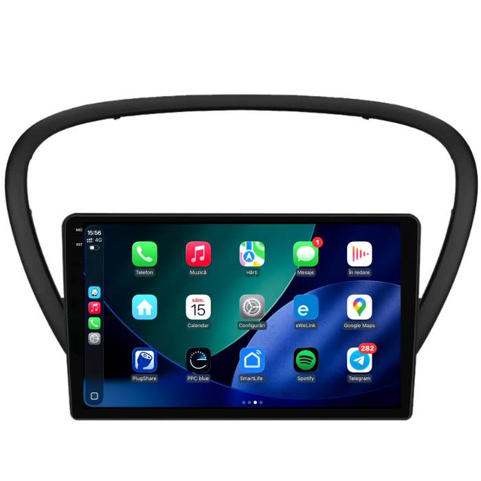 Navigatie Dedicata Peugeot 607 (2004-2011), 2K, 4Gb Ram, 64Gb Stocare, Carplay [3]