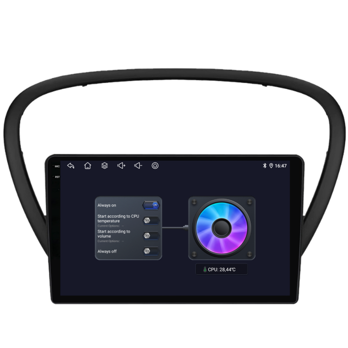 Navigatie Dedicata Peugeot 607 (2004-2011), 2K, 8Gb Ram, 256Gb Stocare, Carplay [8]