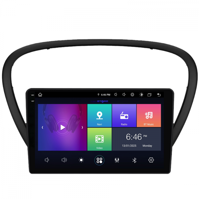 Navigatie Dedicata Peugeot 607 (2004-2011),QuadCore, 9Inch, 4Gb Ram, 64Gb Stocare, Carplay [7]