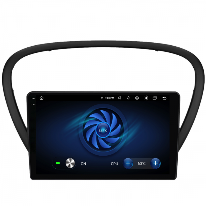 Navigatie Dedicata Peugeot 607 (2004-2011),QuadCore, 9Inch, 4Gb Ram, 64Gb Stocare, Carplay [8]