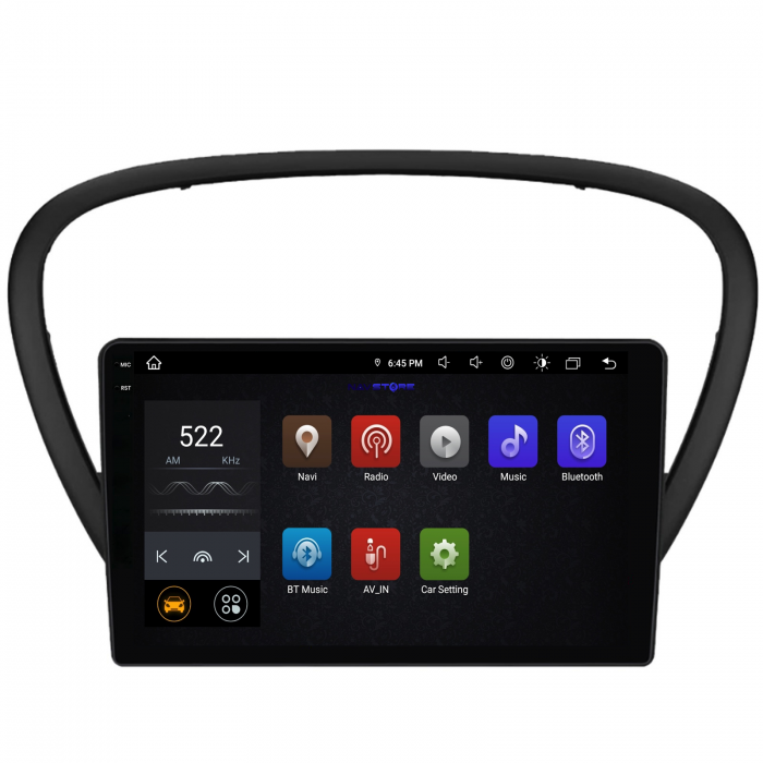 Navigatie Dedicata Peugeot 607 (2004-2011),QuadCore, 9Inch, 4Gb Ram, 64Gb Stocare, Carplay [6]