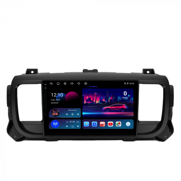 Navigatie Dedicata Peugeot Expert / Citroen Jumpy 3 (2016-2021), 9Inch, 8Gb Ram, 256Gb Stocare, Carplay [4]