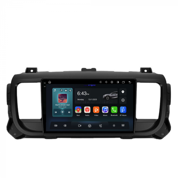Navigatie Dedicata Peugeot Expert / Citroen Jumpy 3 (2016-2021),QuadCore, 9Inch, 4Gb Ram, 64Gb Stocare, Carplay [5]