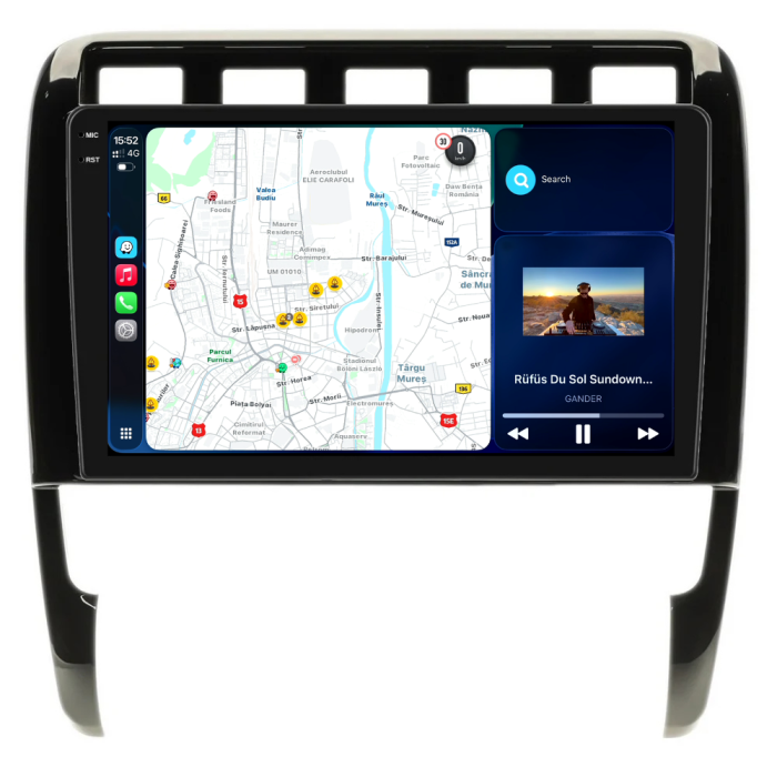 Navigatie Dedicata Porsche Cayenne (2002-2010), 9Inch, 4Gb Ram, 64Gb Stocare, Carplay [2]