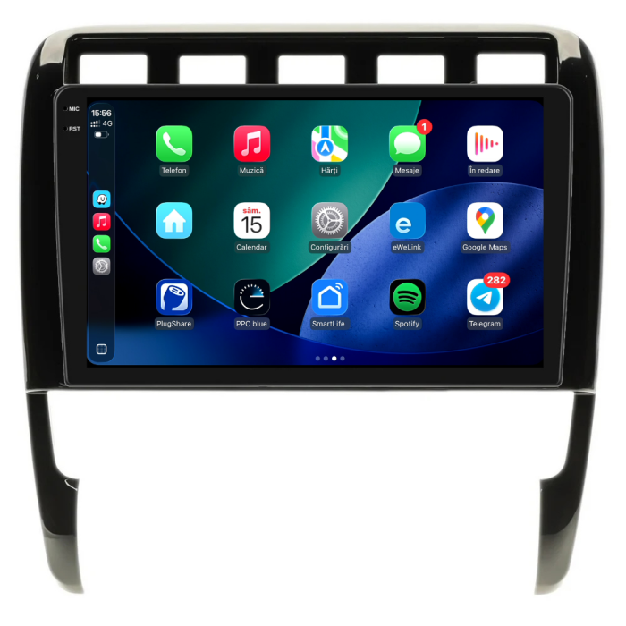 Navigatie Dedicata Porsche Cayenne (2002-2010), 9Inch, 4Gb Ram, 64Gb Stocare, Carplay [3]